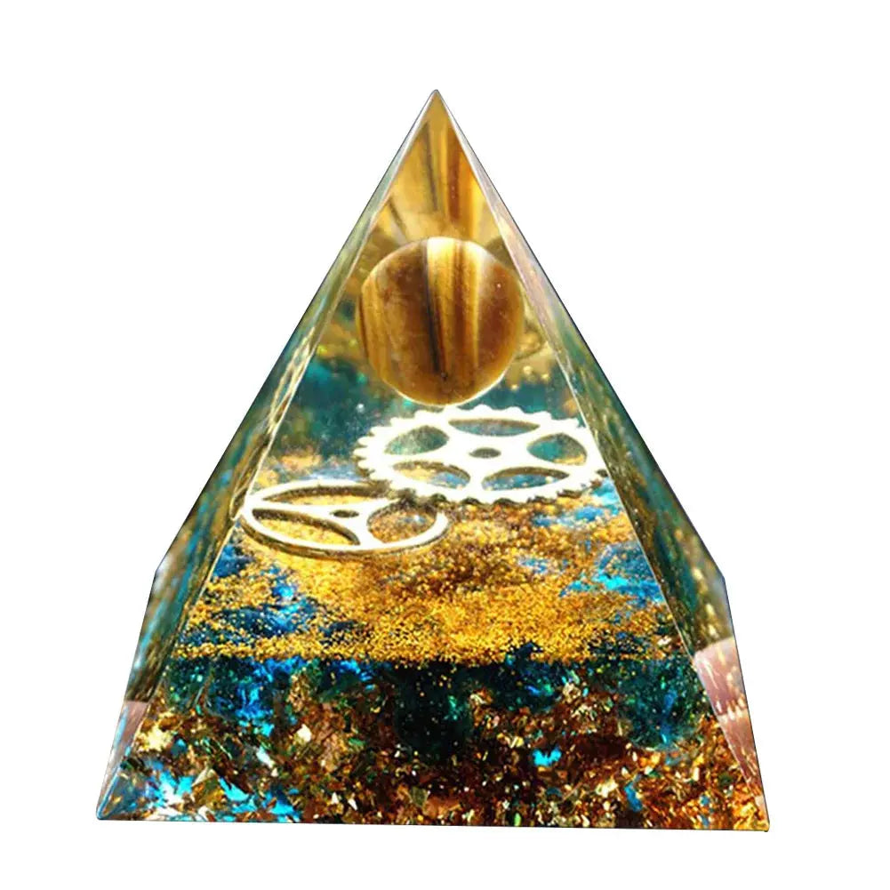 Orgonite "fleur de Lotus "en Améthyste MaPierreDeProtection®