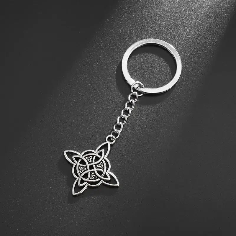 Porte clés noeud de sorcière (Wiccan)