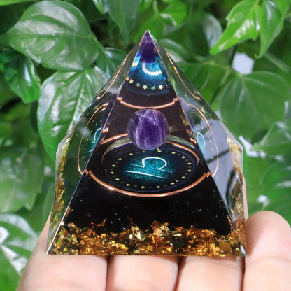 Orgonite Signe Astrologique - Ancrage et Quiétude MaPierreDeProtection®