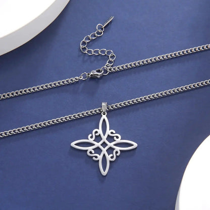 Pendentif noeud de sorcière (Wiccan) ref 06 mapierredeprotection