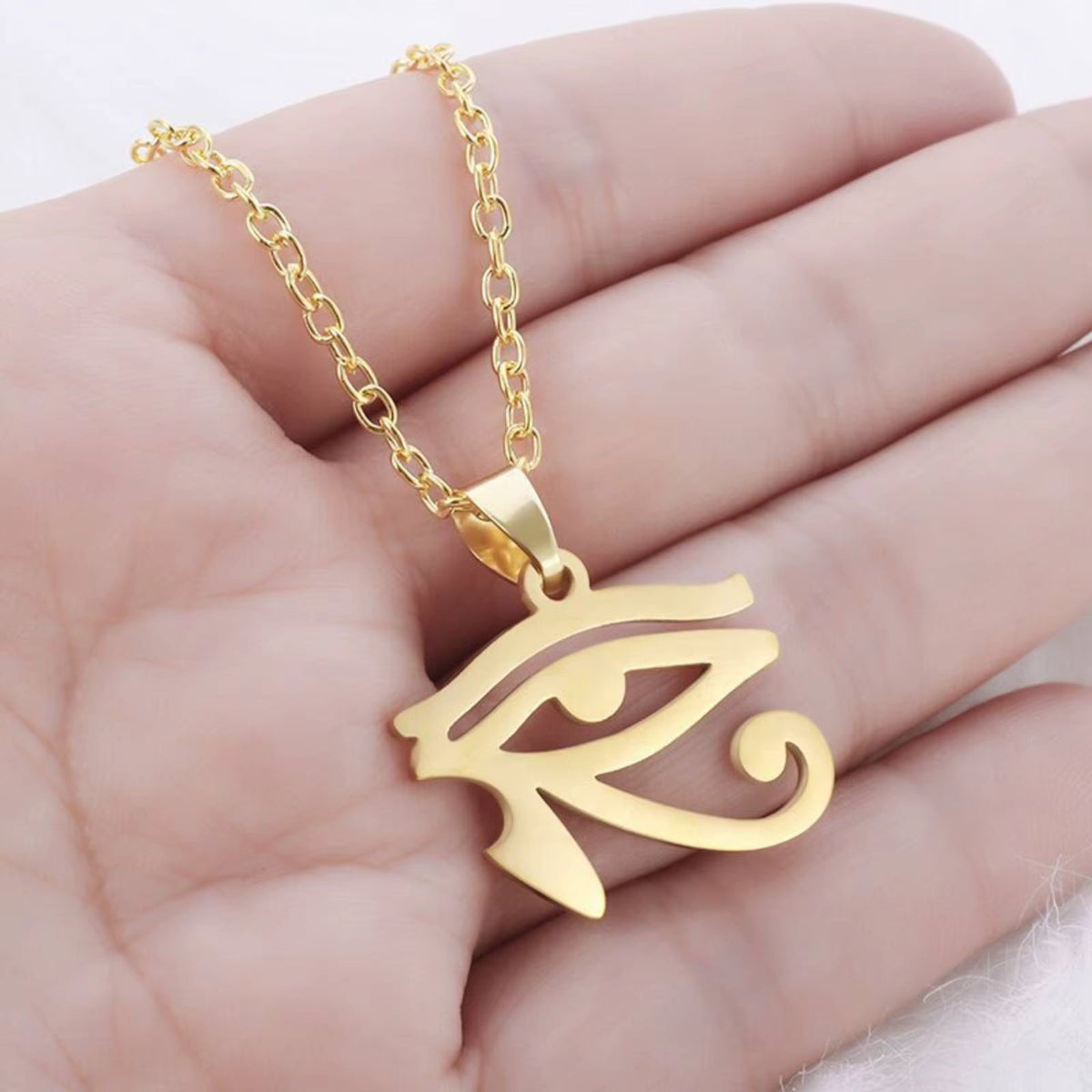 Collier pendentif Oeil d’Horus mapierredeprotection