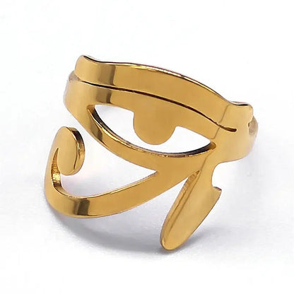 Bague oeil d'horus réglable mapierredeprotection