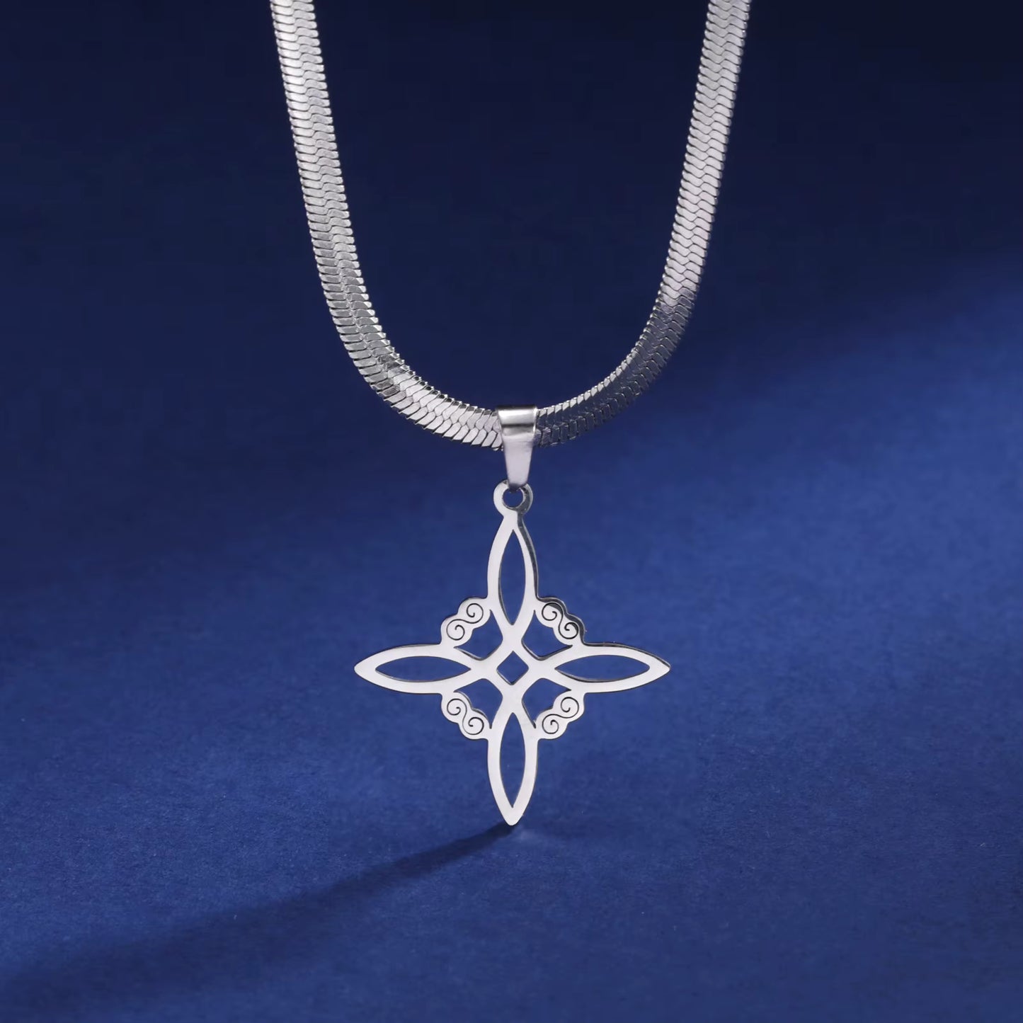 Pendentif noeud de sorcière (Wiccan) ref 04 mapierredeprotection