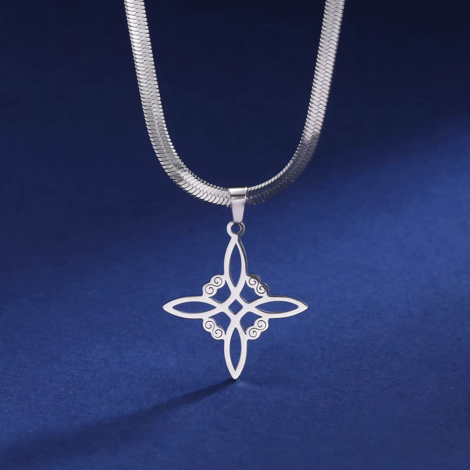 Pendentif noeud de sorcière (Wiccan) ref 04 mapierredeprotection