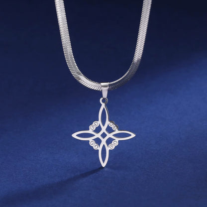 Pendentif noeud de sorcière (Wiccan) ref 04 mapierredeprotection