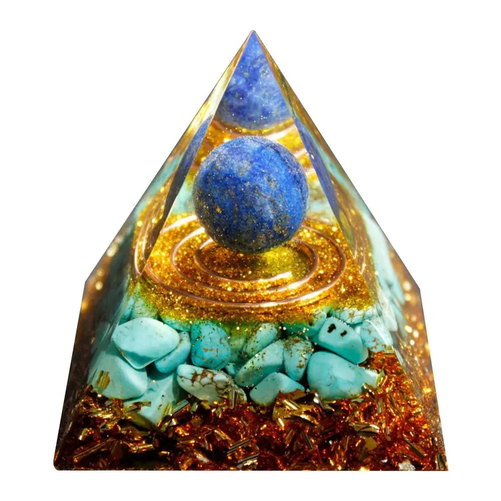 Orgonite "fleur de Lotus "en Améthyste MaPierreDeProtection®