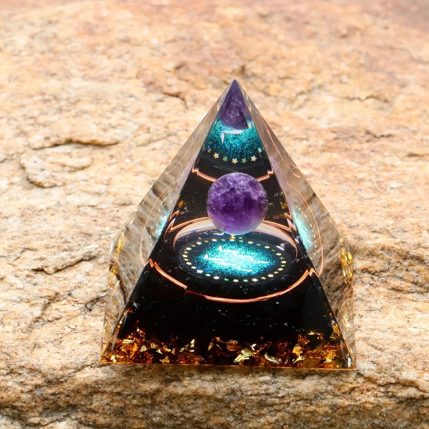 Orgonite Signe Astrologique - Ancrage et Quiétude MaPierreDeProtection®
