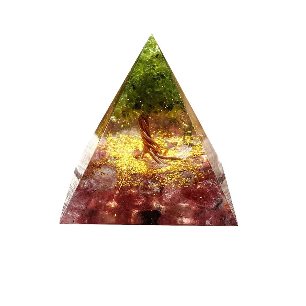 Orgonite "fleur de Lotus "en Améthyste MaPierreDeProtection®