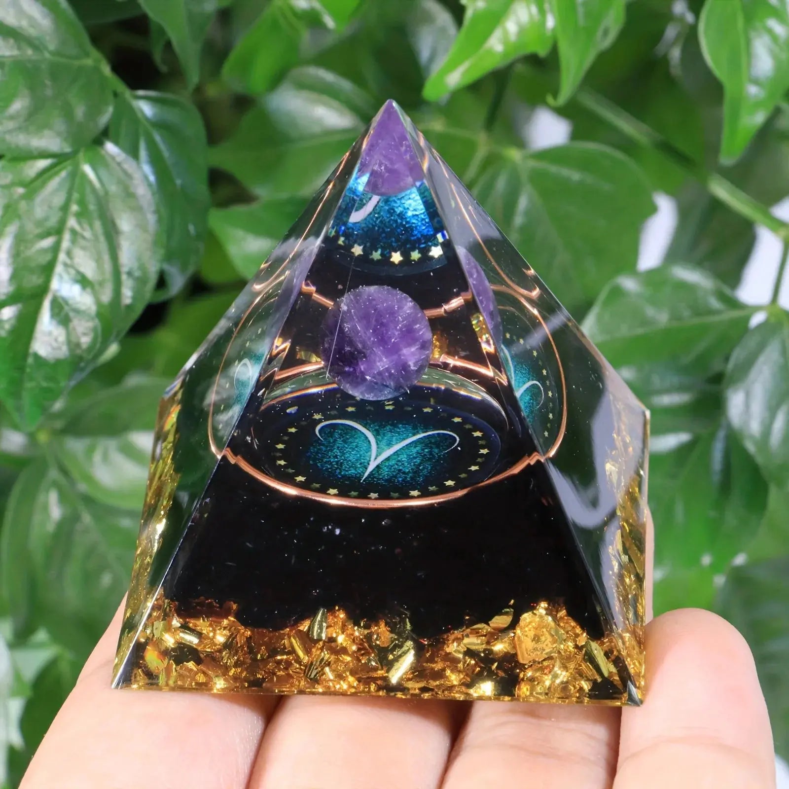 Orgonite Signe Astrologique - Ancrage et Quiétude MaPierreDeProtection®