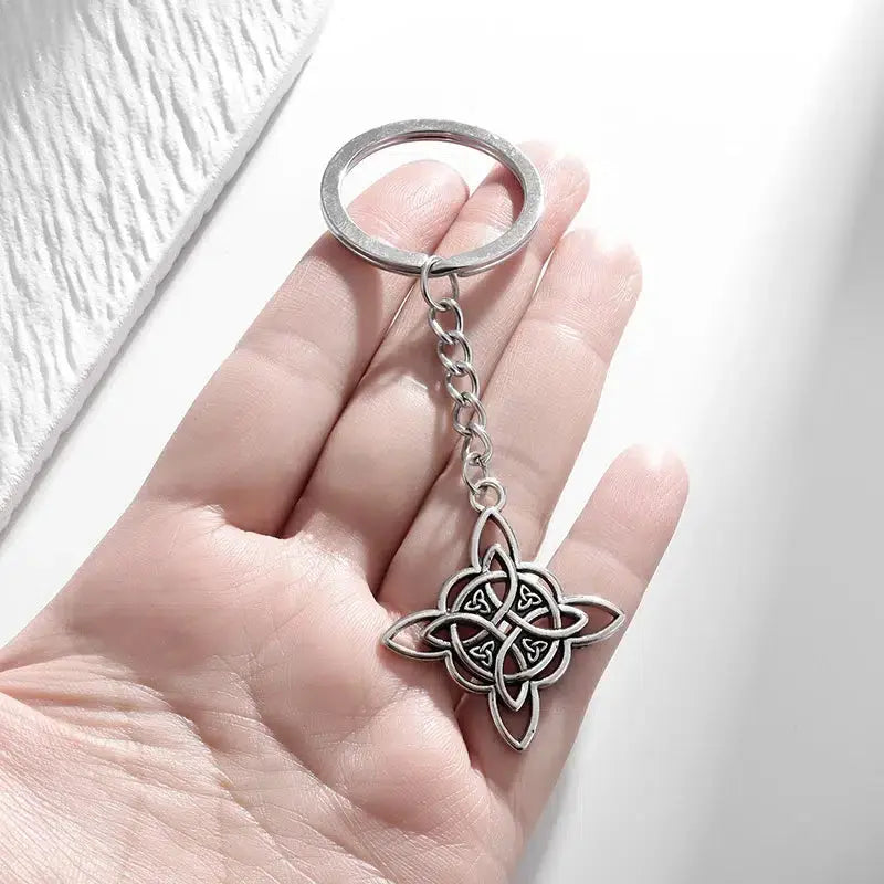 Porte clés noeud de sorcière (Wiccan)
