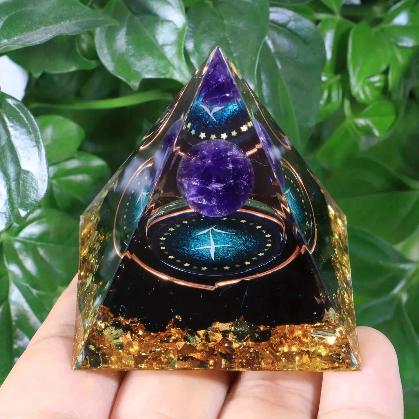 Orgonite Signe Astrologique - Ancrage et Quiétude MaPierreDeProtection®