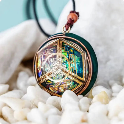 Pendentif Énergétique Cube de Metatron MaPierreDeProtection®