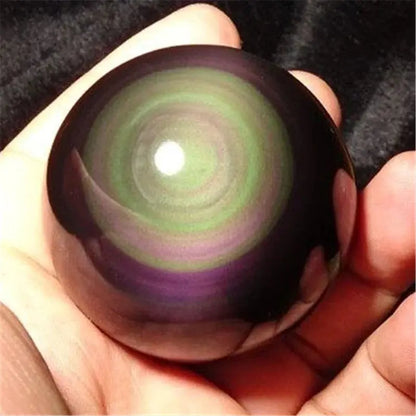 Obsidienne oeil céleste sphère MaPierreDeProtection®