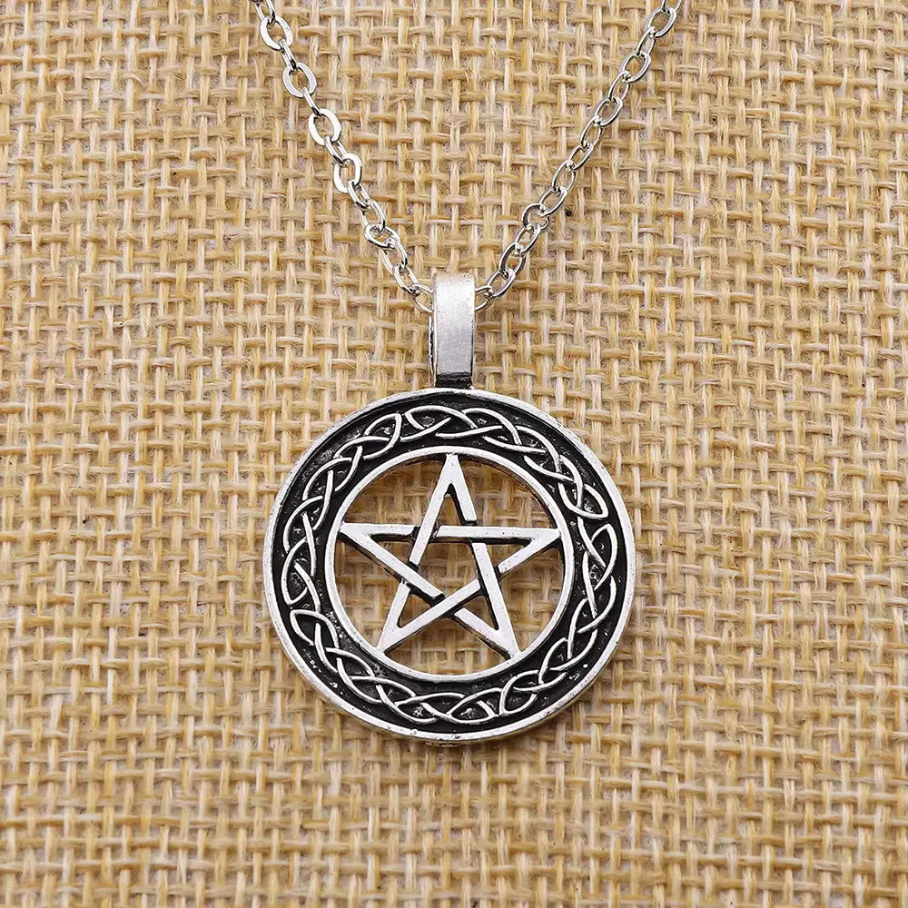 Pendentif Pentacle de protection ref 01