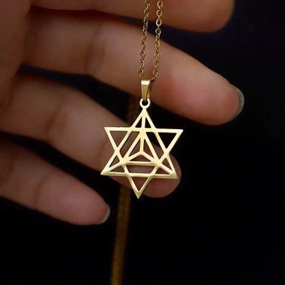 Pendentif Merkaba