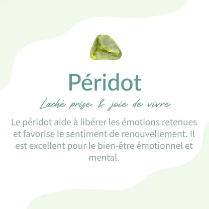 Orgonite "Arbre de joie" en Oeil de Tigre et Péridot MaPierreDeProtection®